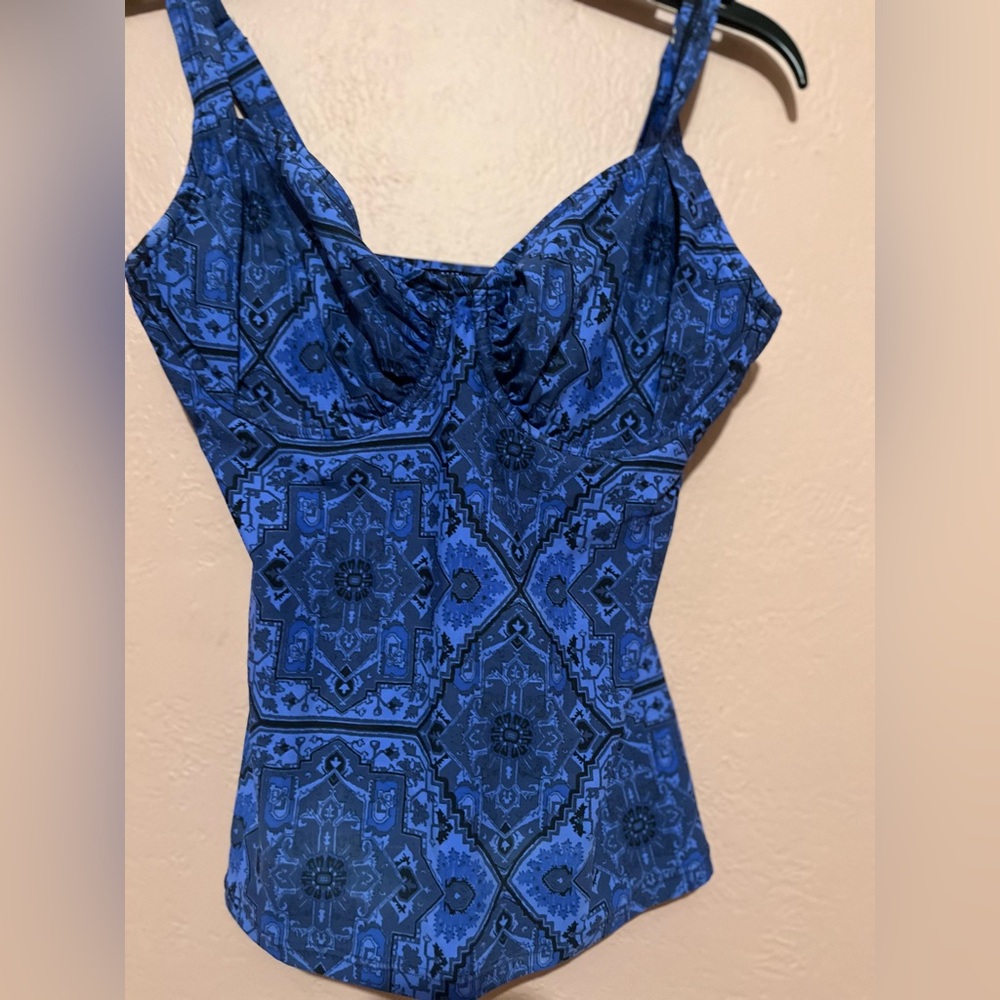 Title Nine 32DD   Tankini With Underwire And Padding